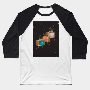 Retro Television #2 Baseball T-Shirt